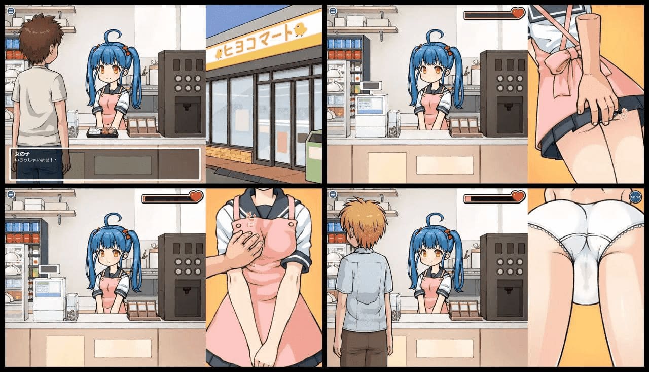 图片[4]-【安卓】透明人类-对便利店女孩子的恶作剧 汉化版-免费资源铺